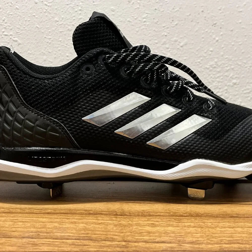 Adidas Mens ADIZERO Afterburner Metal Cleats Sz 13 - Picture 5 of 16